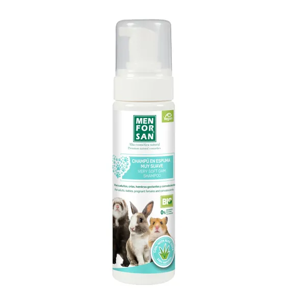 0.2 L Menforsan Champú en Seco Aloe Vera para hurones