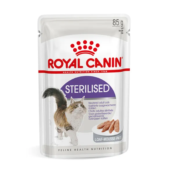 85 g Royal Canin Sterilised Paté sobre para gatos