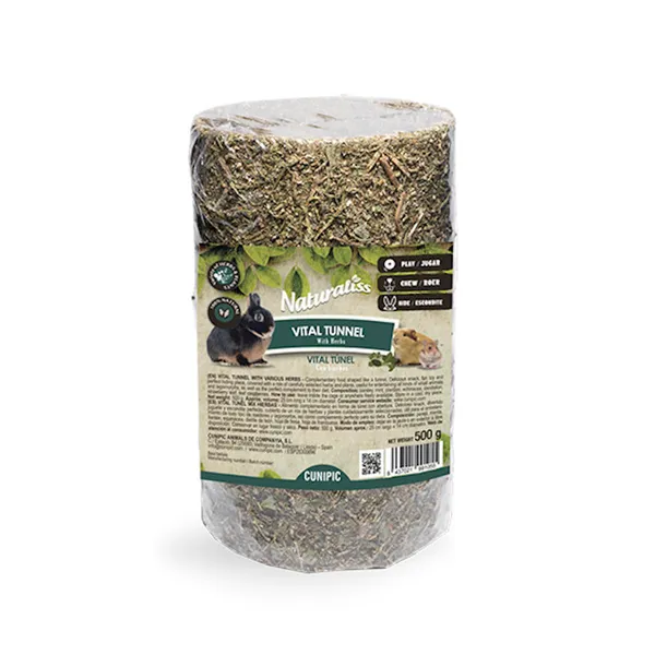 0.185 KG Cunipic Naturaliss Vital Túnel Mezcla Hierbas para roedores
