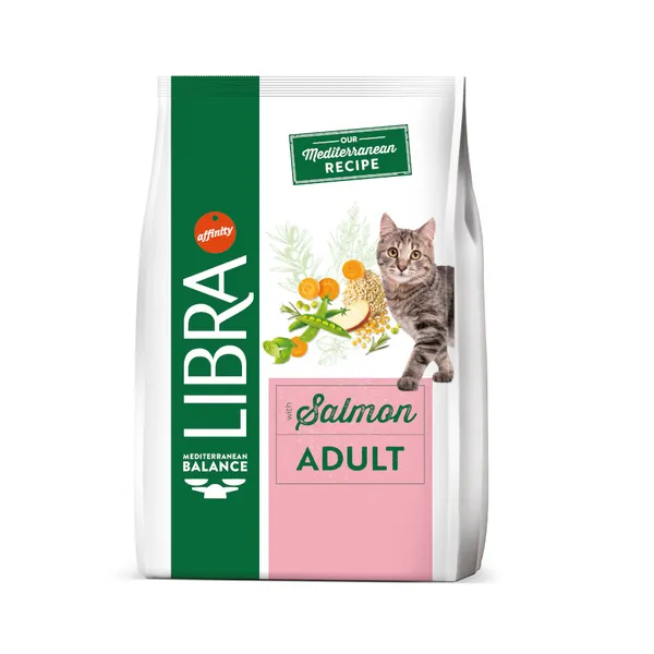 12 kg Libra Adult Salmón y Arroz pienso para gatos