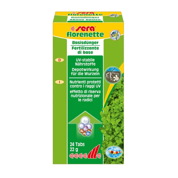 Sera Florenette Fertilizante para acuarios
