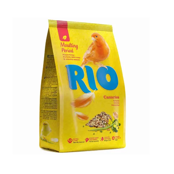0.5 KG 500 gr RIO Alimento Periodo Muda Pienso para canarios