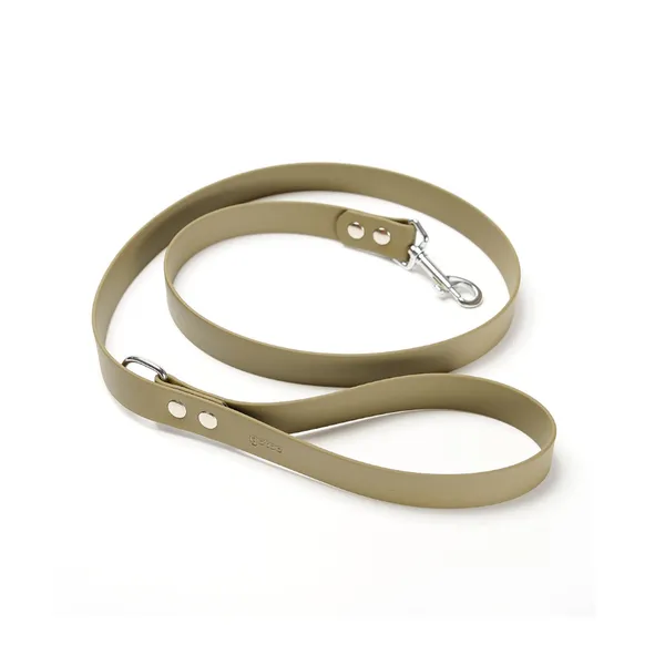 Gotoo Correa Biothane verde oliva para perros