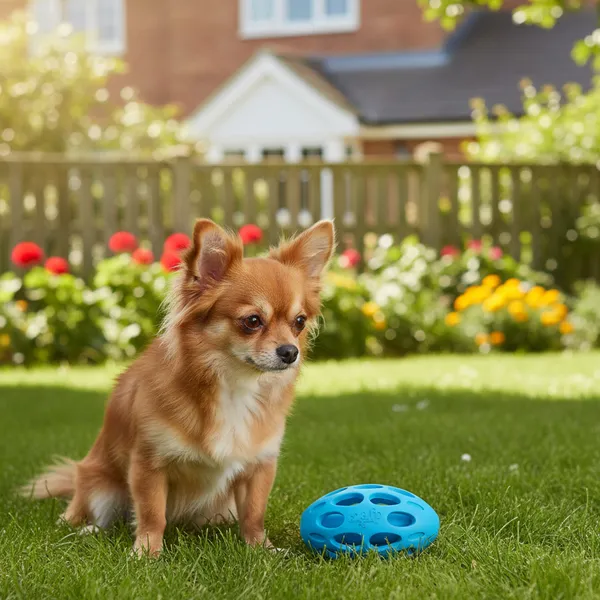 All For Paws Meta Ball Pelota Azul Juguete para perros