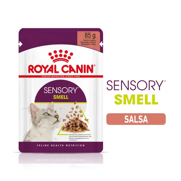 85 g Royal Canin Adult Sensory Smell salsa sobre para gatos