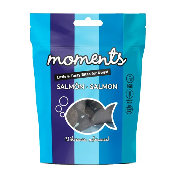 60 g Moments Bocaditos de salmón para perros