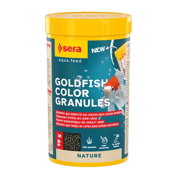 0.25 L Sera Goldy Color Spirulina Nature Alimento para peces