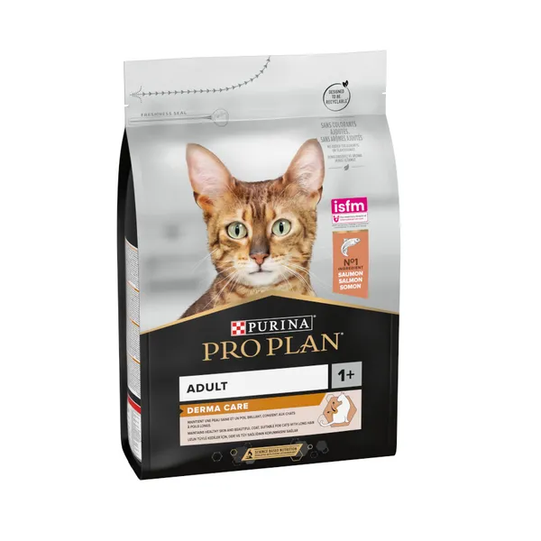 3 kg Pro Plan Adult OptiDerma Salmón pienso para gatos