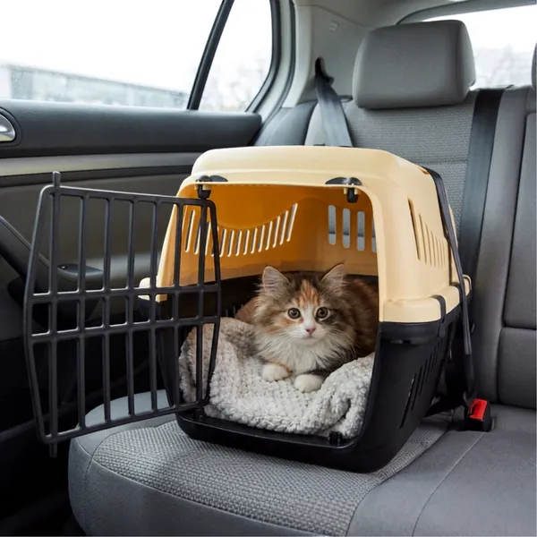 TK-Pet Senda Gipsy Transportín Amarillo para perros y gatos