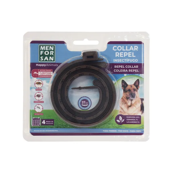 Menforsan Collar Repelente Insectos para perros