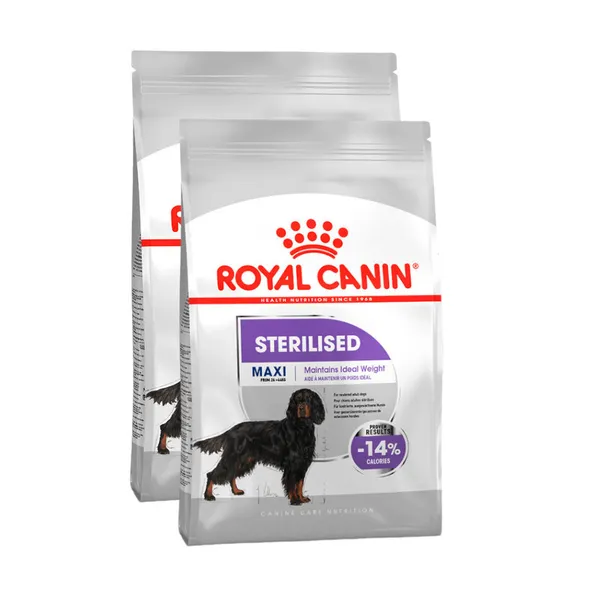2 x 12 kg Royal Canin Sterilised Maxi pienso para perros ¡Pack ahorro!