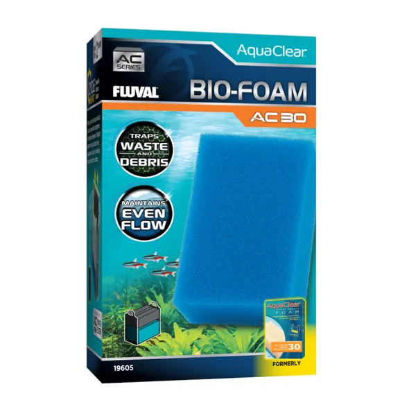 0.02 KG Fluval AquaClear AC Bio-Foam Filtro de Esponja para acuarios