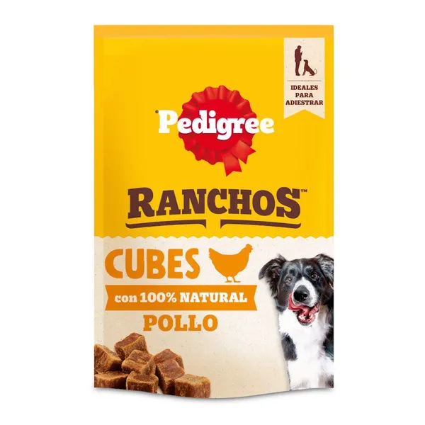 70 g Pedigree Bocaditos Ranchos Cubes de Pollo para perros
