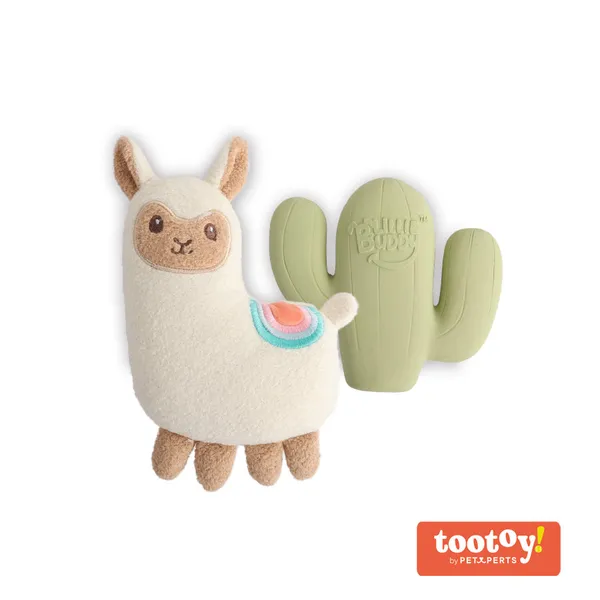 Tootoy! Puppy Llama Set de juguetes para perros