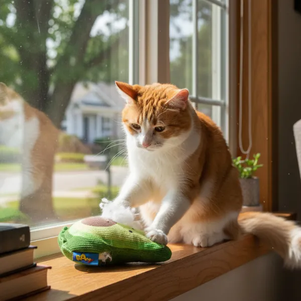 BAM! Peluche Aguacate con Catnip para gatos