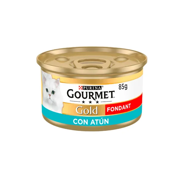 24 latas x 85 g Gourmet Gold Fondant con Atún en paté lata para gatos ¡Pack Ahorro!