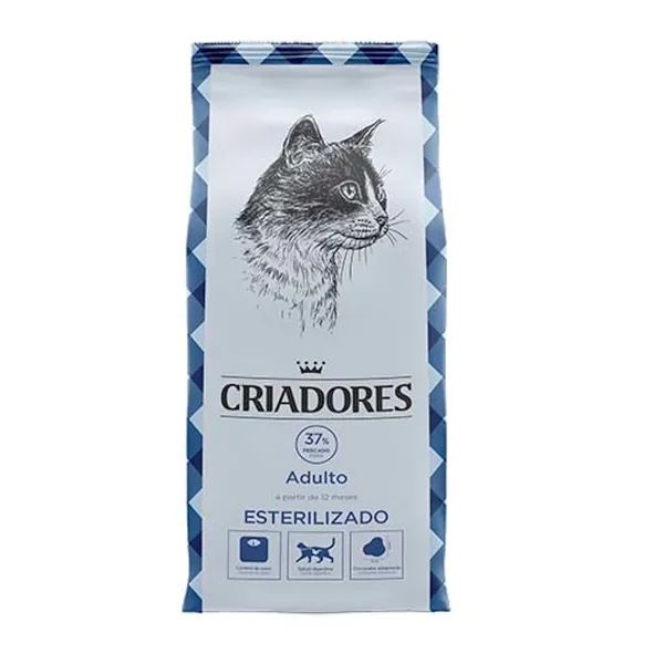 6 kg Criadores Adulto Esterilizados Pescado pienso para gatos