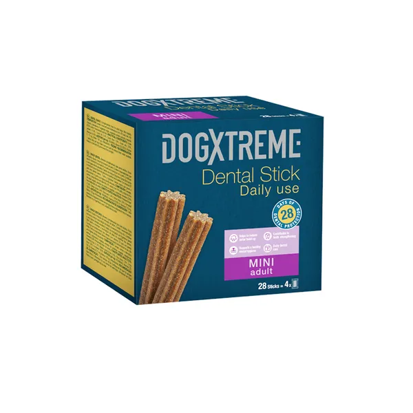 28 barritas Dogxtreme Adult Mini Snacks Dentales para perros