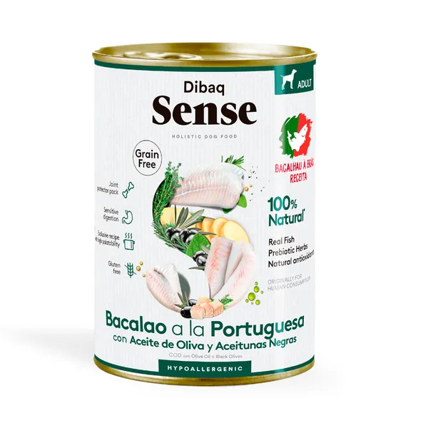 380 g Dibaq Sense Hipoalergenic Bacalao lata para perros