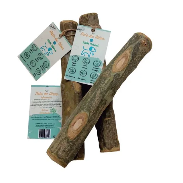 XL Hobbitalf Palo de Madera de Olivo para perros