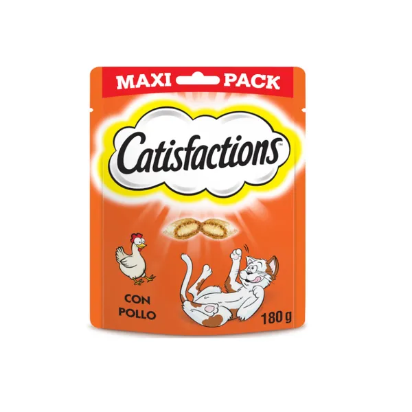 180 g Catisfactions Premios de Pollo para Gatos