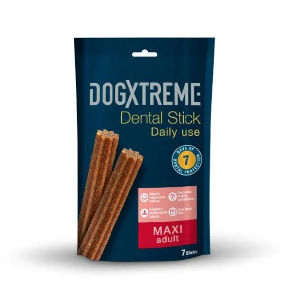 7 barritas Dogxtreme Dental Stick Razas Grandes Snack para perros