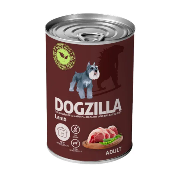 400 g Dogzilla Cordero lata para perros