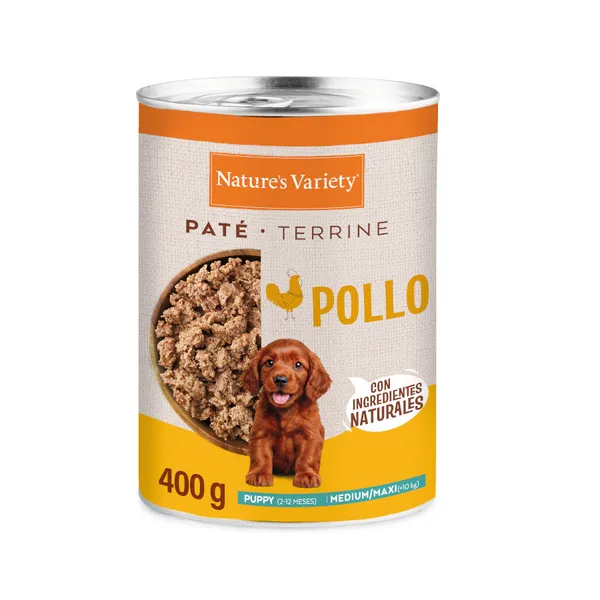 12 latas x 400 g Nature's Variety Paté Ternera Lata para cachorros medium ¡Pack Ahorro!