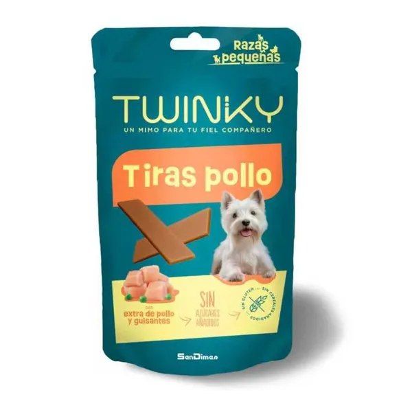 2 bolsitas x 150 g Twinky Tiras de Pollo para perros de razas pequeñas ¡Pack Ahorro!