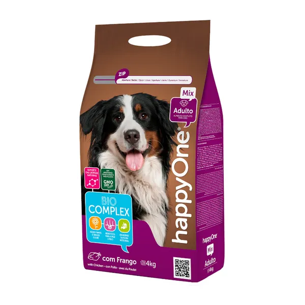 4 kg happyOne Mix Adult de Pollo pienso para perros