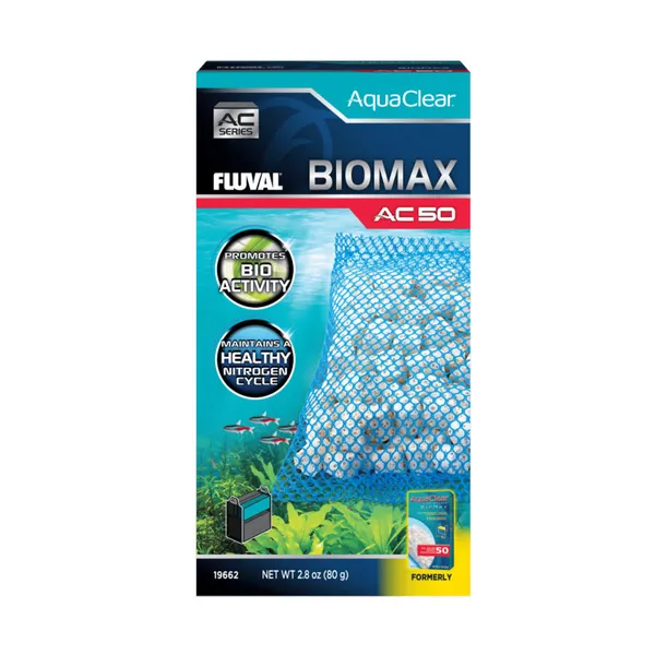 0.1 KG Fluval AquaClear AC BioMax para filtro de acuarios