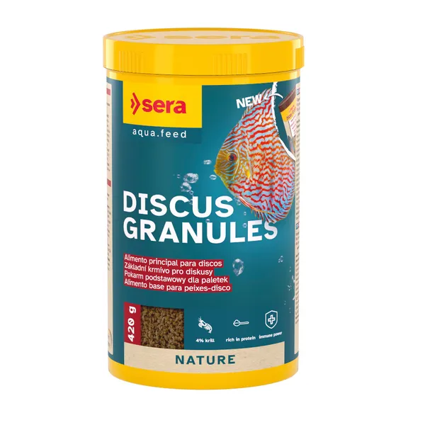 1 L Sera Discus Granulat Alimento para peces