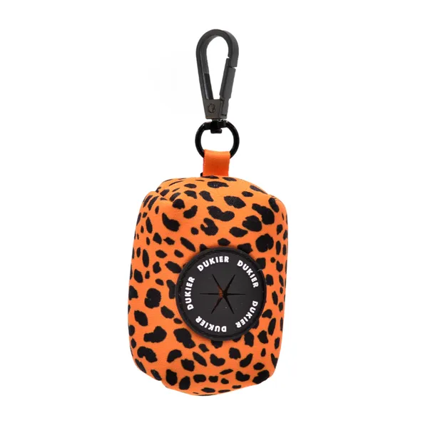 Dukier Cheetah Porta Bolsas con Mosquetón para perros