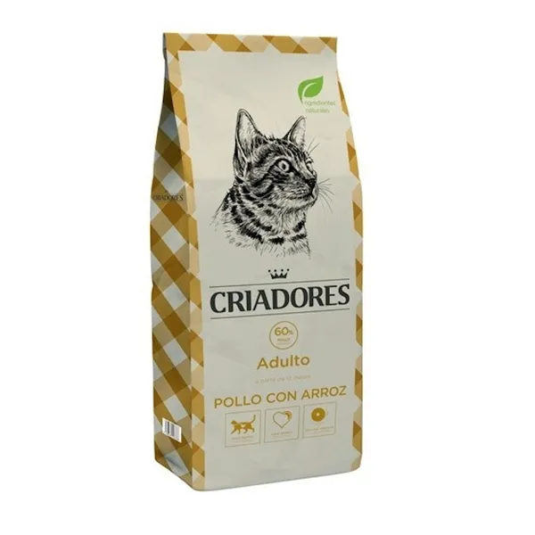 2 x 2.5 kg Criadores Adulto Pollo y Arroz pienso para gatos ¡Pack ahorro!