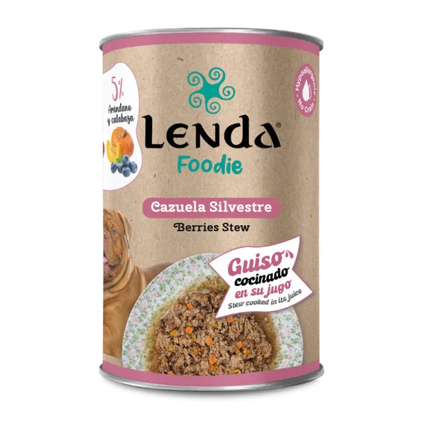 400 g Lenda Cazuela Silvestre lata para perros