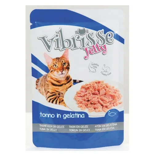 70 g Vibrisse Jelly Atún en gelatina sobre para gatos