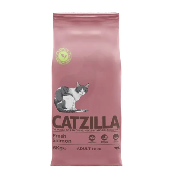 6 kg Catzilla Adult Salmón pienso para gatos