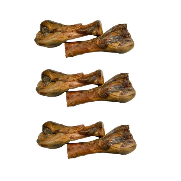 6 Medios huesos Natureats Hueso Jamón para perros ¡Pack ahorro!