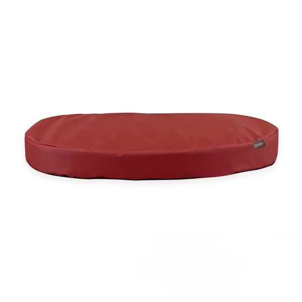 Leeby Colchoneta Waterproof y Desenfundable Roja para perros