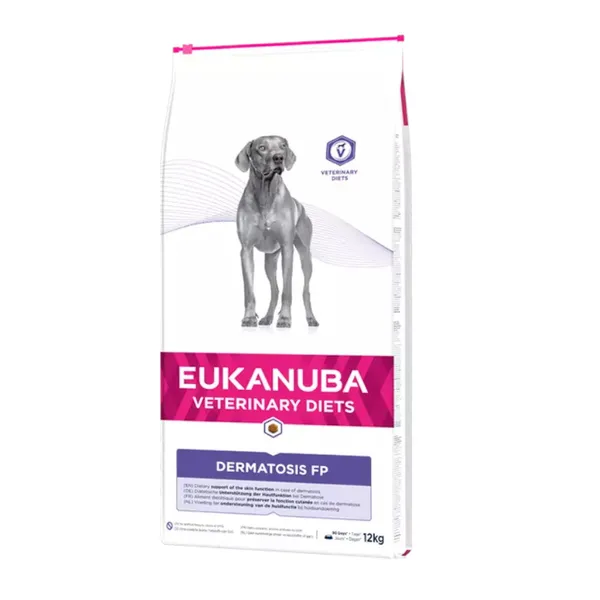12 kg Eukanuba Veterinary Diets Dermatosis FP pienso para perros