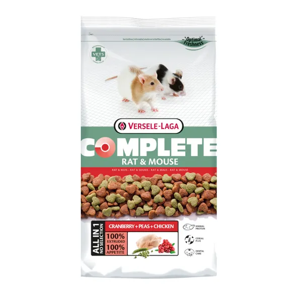 2 KG 2 kg Versele-Laga Complete Pollo pienso para ratas y ratones
