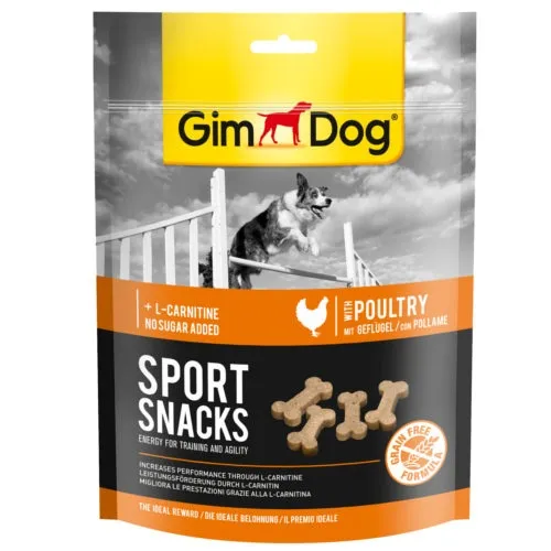 60 g GimDog Sport Bocaditos Pollo para perros