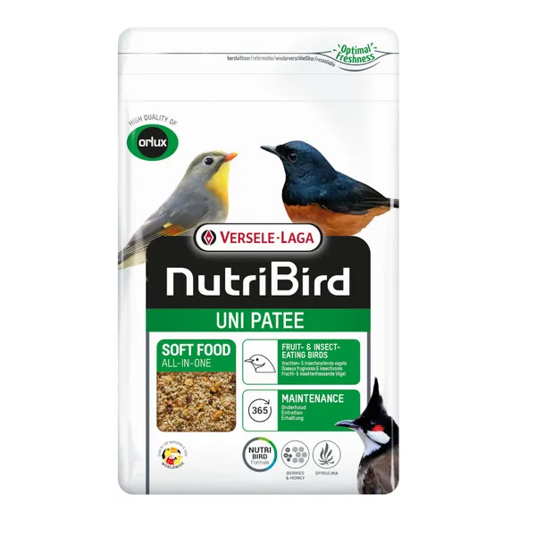 1 KG 1 kg Versele-Laga NutriBird Uni Patee para aves insectívoras y frugívoras