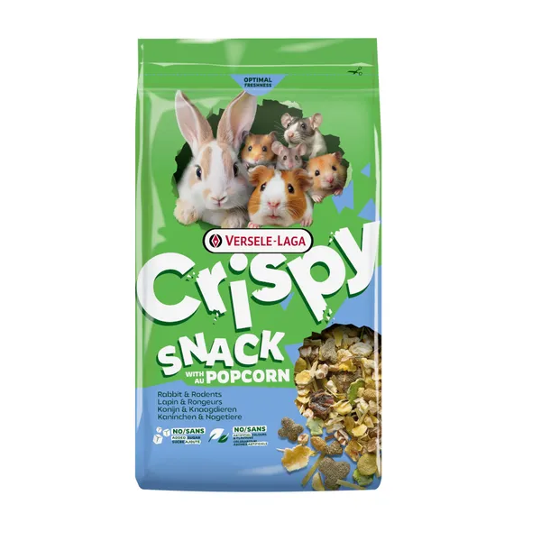 0.55 KG 550 g Versele-Laga Crispy Snack Palomitas para conejos y roedores