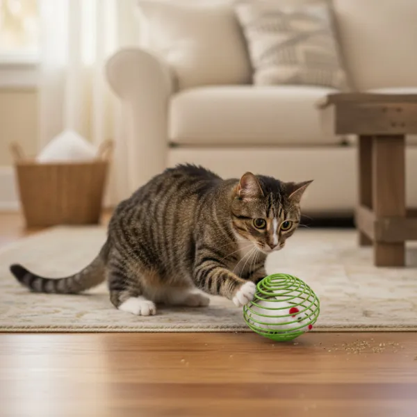 Tootoy! Pelota Interactiva con Ratón para gatos