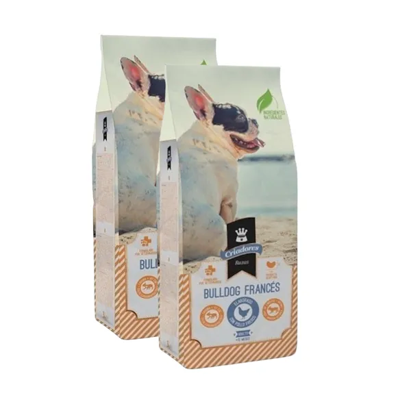 2 x 7 kg Criadores Bulldog Francés Pollo pienso para perros ¡Pack ahorro!