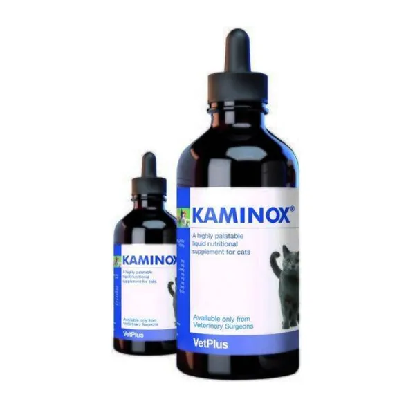 120 ml VetPlus Kaminix Suplemento Nutriconal para gatos