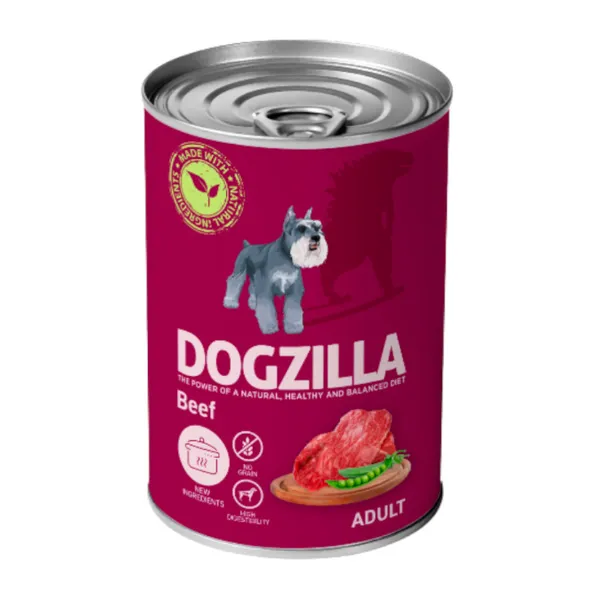 800 g Dogzilla ternera lata para perros