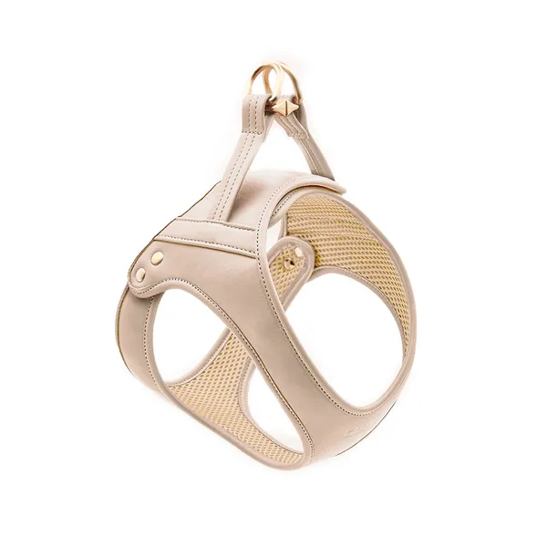 CAFIDE Arnés Cuero Vegano Jala Beige