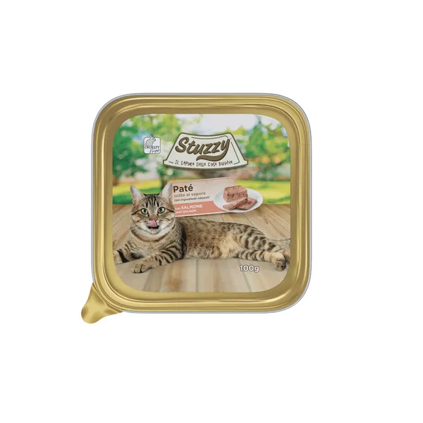 100 g Stuzzy salmón tarrina para gatos